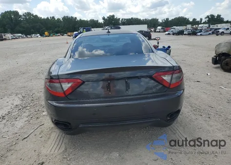 2016 Maserati Granturismo S из США, поврежденный, VIN ZAM45VLAXG0181392